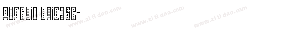 Aurelio Unicase字体转换